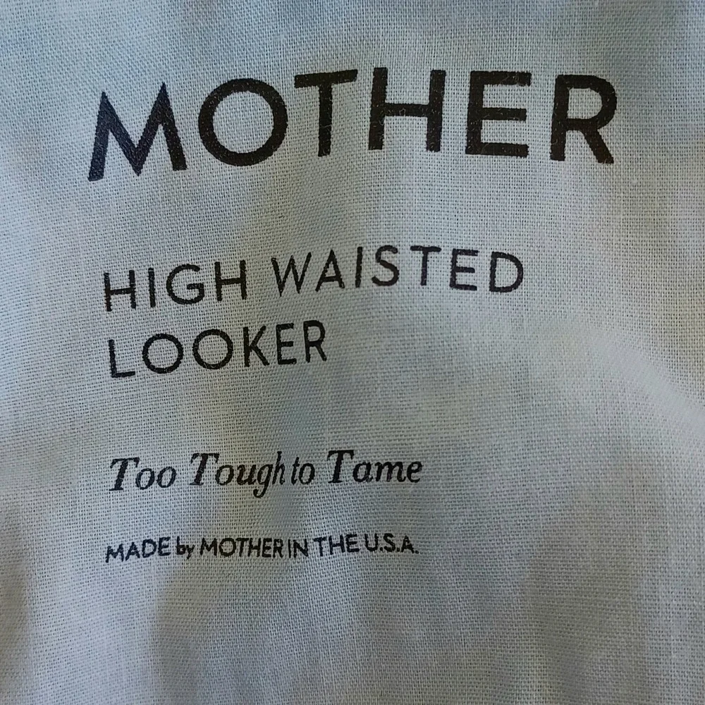 Mother Denim Skinny Jeans Dark Indigo Wash Size 28 Made in USA‎ High Rise